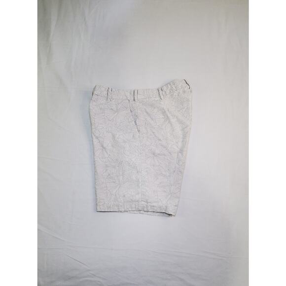 IZOD Men's Size 32 Light Summer Shorts Seer Sucker Cotton Ca12 - Picture 5 of 6